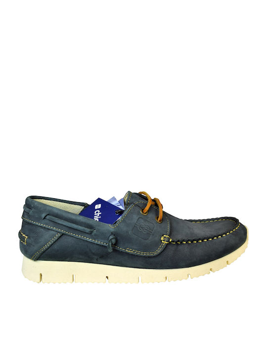 Chicago Men's Moccasins 13500-navy