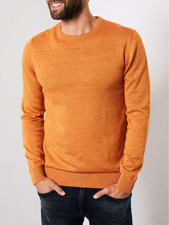 Petrol Herren Pullover M-NOOS-KWR201-2076 Orange