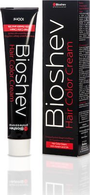 Bioshev Professional Hair Color Cream 7.44 Ξανθό Χάλκινο Έντονο