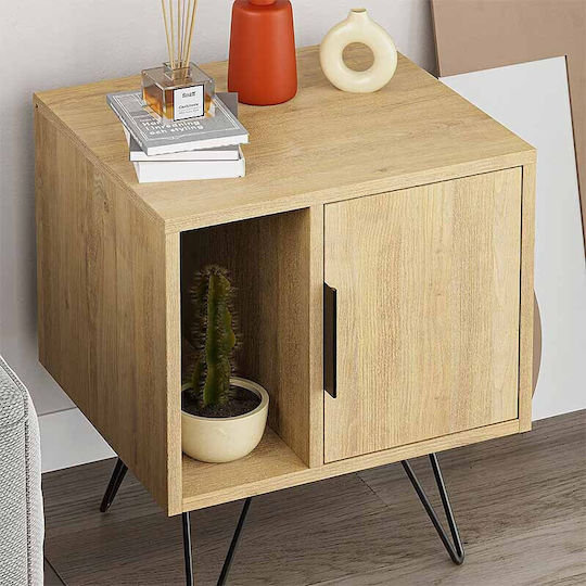 Nachttisch Glynn Beige 50.2x44.6x58cm