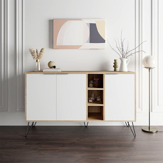 Μπουφές Flynn Ξύλινος 142x35.6x83cm Μπουφές Flynn Ξύλινος 142x35.6x83cm