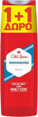 Old Spice Whitewater Αφρόλουτρο σε Gel για Άνδρες 2x400ml