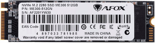 Afox ME300 SSD 1TB M.2 NVMe PCI Express 4.0 ME300-1000GN
