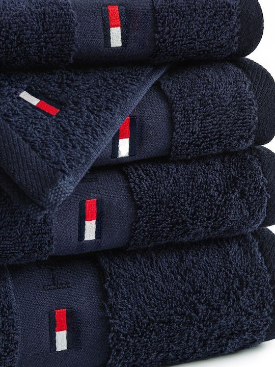 Tommy Hilfiger Bath Towel Legend 100x150cm Navy Navy Weight 540gr/m²