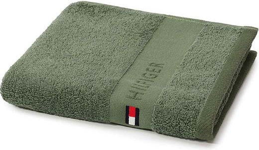 Tommy Hilfiger Πετσέτα Χεριών Legend 40x60εκ. Khaki Βάρους 540gr/m²
