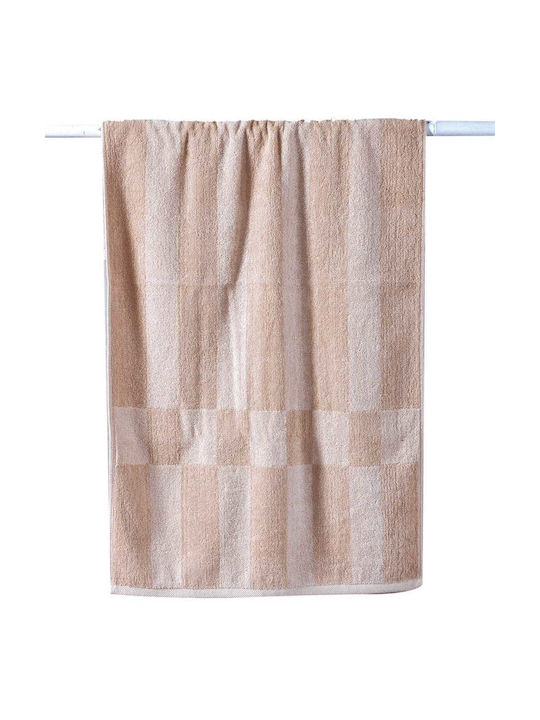 Kentia Bath Towel Rafael 70x140cm. 26 Beige Weight 500gr/m²