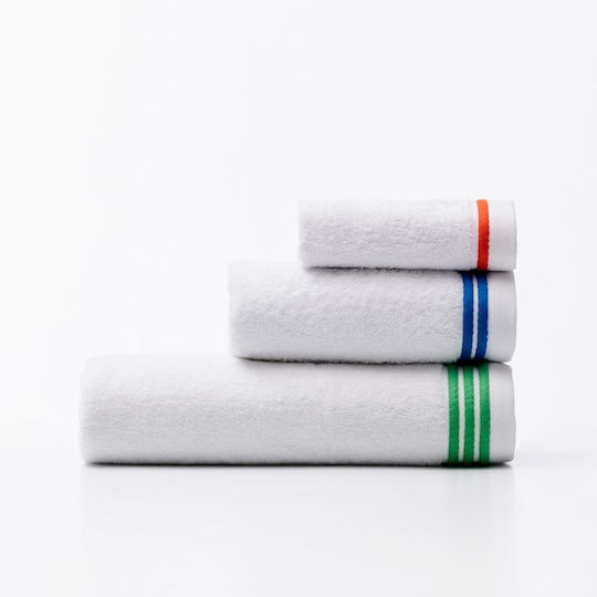 Benetton Bath Towel Set 3 pcs Rainbow Multicolour