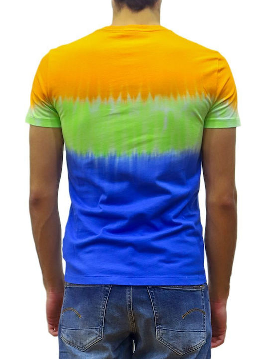 Ralph Lauren T-shirt Bărbătesc cu Mânecă Scurtă Multicolor