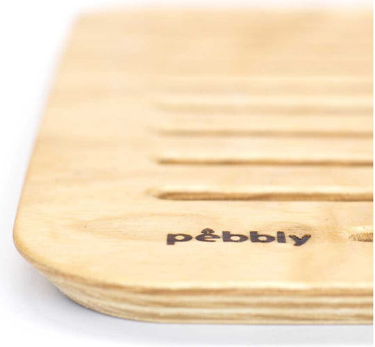 Pebbly Επιφάνεια Κοπής Ξύλινη Καφέ 40x30cm
