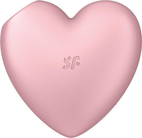 Satisfyer Cutie Heart Αναρροφητής Αιδοίου με Δόνηση Air Pulse Stimulator & Vibration Pink