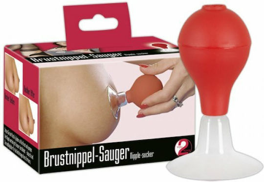 You2Toys Nipple Sucker Αναρροφητής Θηλών Red