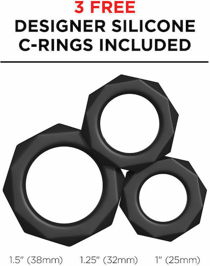 Pipedream PDX ELITE Vibrating Roto-Sucker Masturbator Black