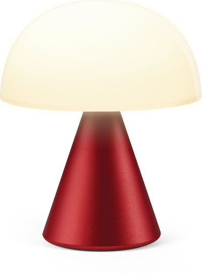 Lexon Mina Medium Lustră Decorativă Ciupercă Roșu