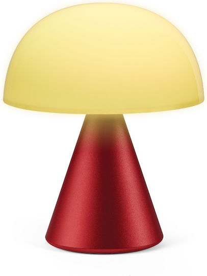 Lexon Mina Medium Lustră Decorativă Ciupercă Roșu