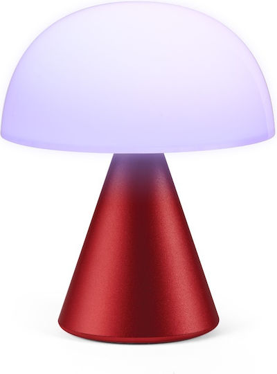 Lexon Mina Medium Lustră Decorativă Ciupercă Roșu