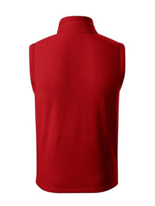Sleeveless Jacket Red