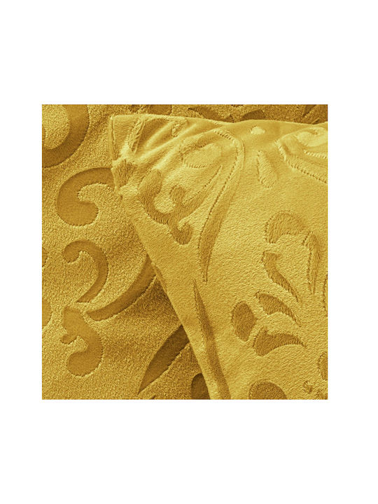 Sleeptime Duvet Cover Set Double with 2 Pillowcases 200x200 Sultan Yellow