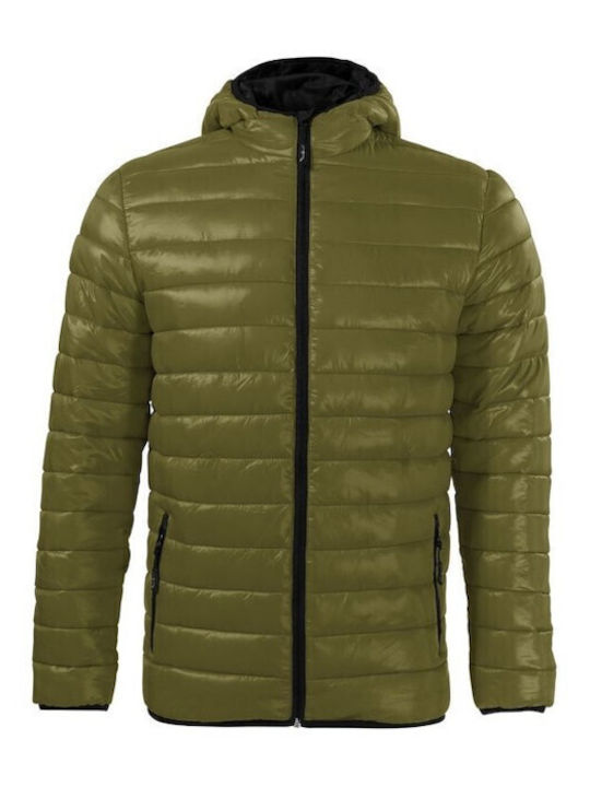 Winter Jacket Puffer Khaki