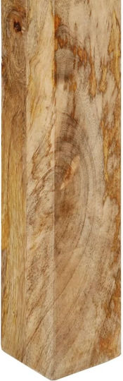 Table Bar from Solid Wood Natural 112x55x108cm