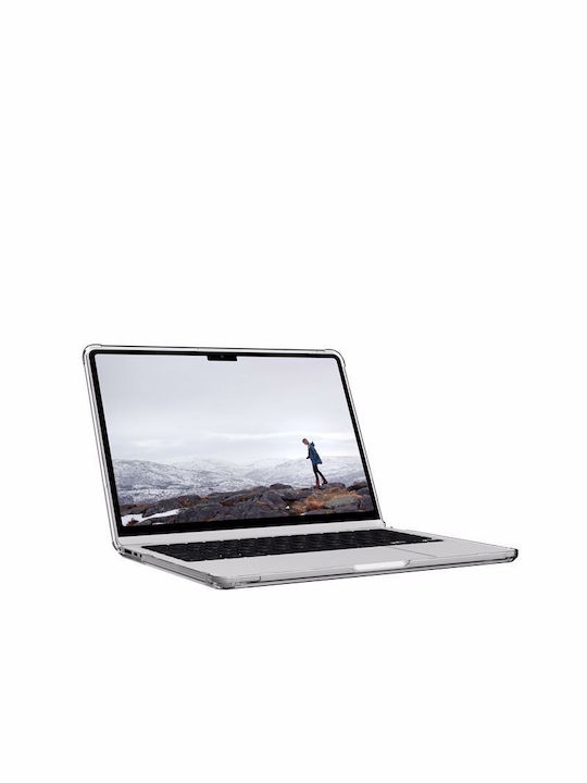 Husă Uag U Lucent Apple Macbook Air 13 M2 2022 Neagră Transparentă 134008114340