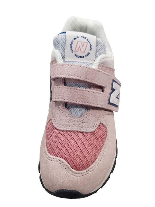 Kinder Sportschuhe Laufen mit Bügel- und Schleifenverschluss Rosa