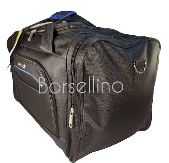 RCM Sack Voyage 43.5lt Black Fabric L58xW25xH30cm