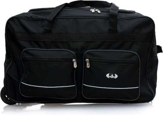 Ormi 007 Sack Voyage Black with Wheels Fabric L58xW30xH30cm