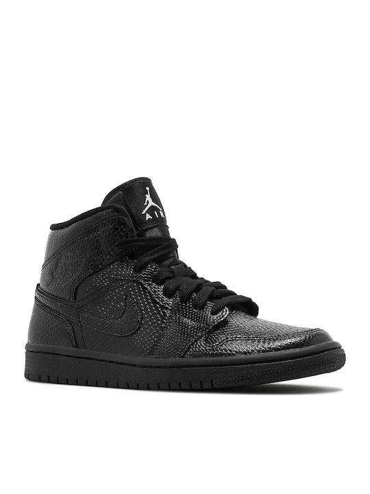 Air  1 Retro Mid Boots Black / White