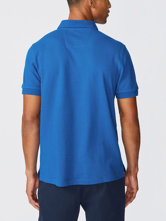 Nautica Ανδρικό T-shirt Polo Μπλε