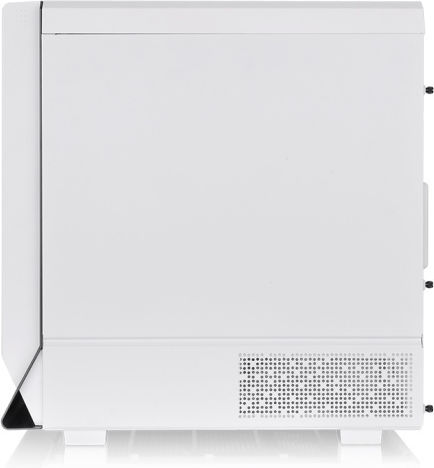 Thermaltake Ceres 500 TG ARGB Геймърско бюро Midi Tower Компютърна кутия със страничен прозорец Сняг