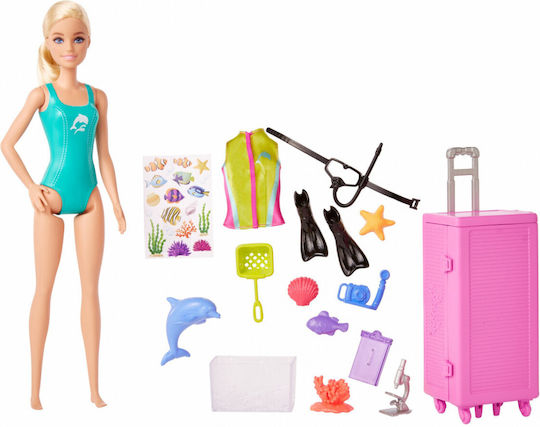 Barbie Sea Biologist Doll Marine Biologist for 3+ years+ Years