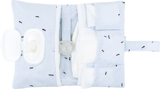 Kikka Boo Diaper Case Bear With Me Blue 18x25cm