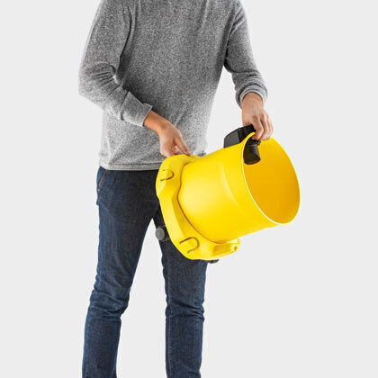 Karcher WD 3 P V-17/4/20 Staubsauger Flüssigkeiten / Feststoffe 1000W mit Kunststoff Behälter 17Es