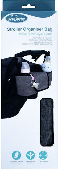Sevi Bebe Organizer Stroller Gray