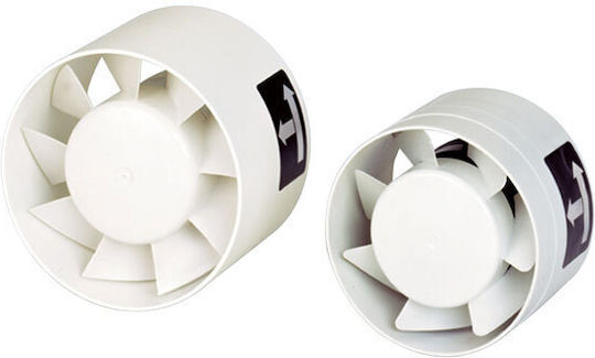 S&P TDM-300 Ventilator Bathroom 150mm White