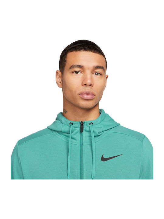 Dri-Fit Sweatshirt für Herren mit Kapuze Türkis