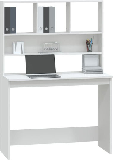 Birou Din Lemn Cu Birou Alb 102x45x148cm