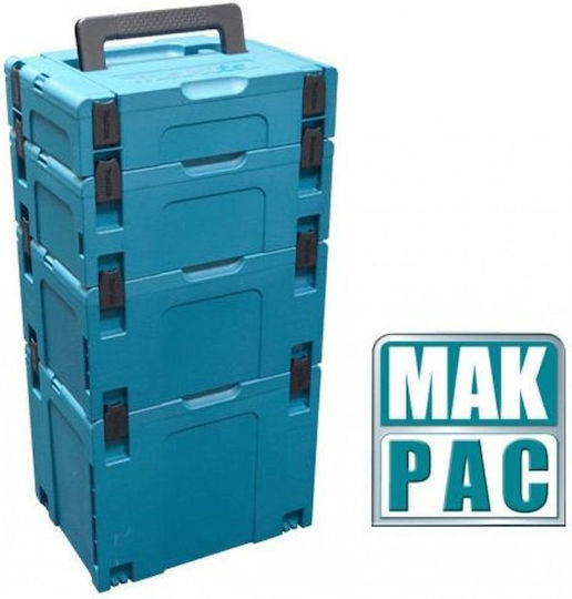 Makita MakPac 3 Hand Tool Case Plastic Dimensions: W39.5xD29.5xH21cm