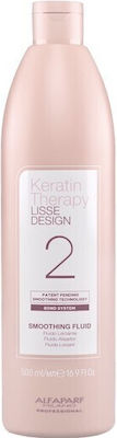 Alfaparf Milano Lisse Design Keratin Therapy Silver Smoothing Flui Lotion de întărire pentru Păr Toate Tipurile cu keratină (1bucx500ml)