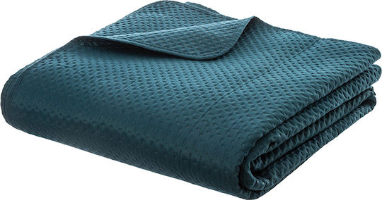 Atmosphera Coverlets Set Super Double Dark Blue 240x260cm 3 Pieces