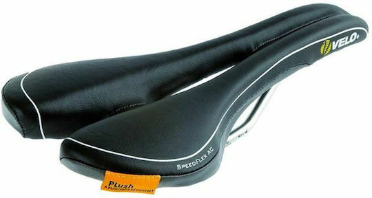 Velo Plush Airchannel Comp Σέλα Ποδηλάτου Μαύρη 275 x 130 mm