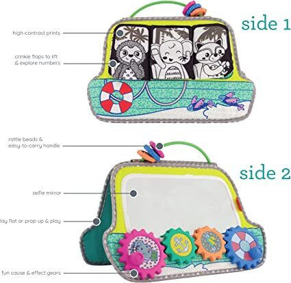 Infantino Baby Toy Gears In Motion Activity Boat for 0++ Months