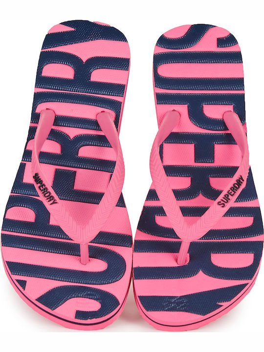 D1 Ovin Vintage Vegan Flip Flop Șlapi Damă Roz/Negri