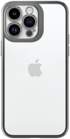 Spigen Optik Crystal Back Cover Silicon Chrome Gray (iPhone 14 Pro Max)