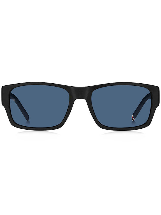 Tommy Hilfiger Sonnenbrillen mit Schwarz Rahmen und Blau Linse TH2017/S 003/KU