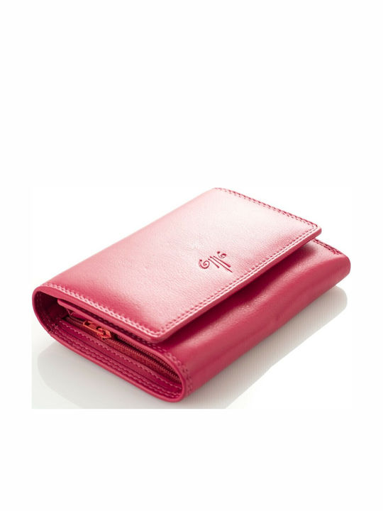 350 Small Leather Women's Wallet Classic Red