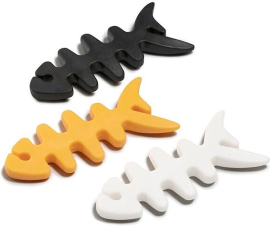 Inofix Fischgräte Kabelclips-Organizer 3Stück Mehrfarbig