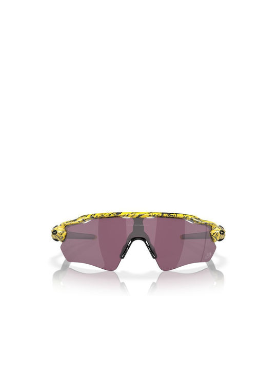 Oakley Radar Ev Path Men's Sunglasses with Multicolour Acetate Frame and Purple Lenses OO9208-E8