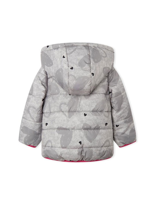 Tuc Tuc Kinderjacke Kurz mit Kapuze Gray