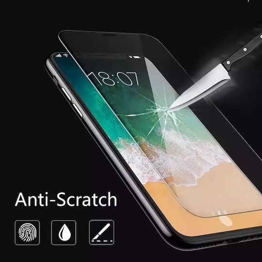 3D Vollkleber Vollflächig gehärtetes Glas Schwarz (Redmi A1) 3800165037862